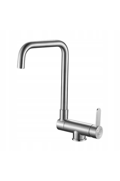 Laveo BONA baterie de chiuvetă cu acumulator, cromată, cu pipă pliabilă b108