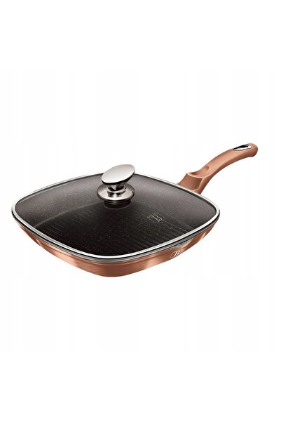 Berlinger Haus TIGAIE PENTRU GRĂTAR CU CAPAC, 28 CM, PENTRU INDUCȚIE ȘI GAZ