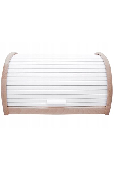 zeller CHLEBAK DREWNIANY alb cu aspect de lemn 39x25 pentru depozitarea pâinii