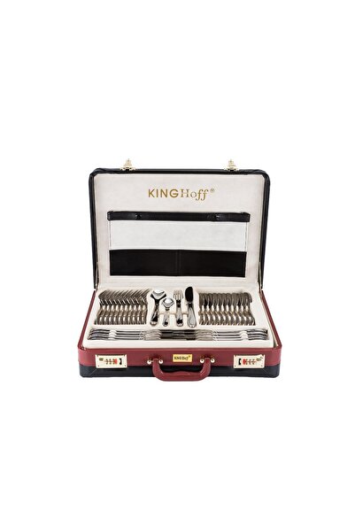 Kinghoff SATYNA INOX 72 set de tacâmuri Cutlery MAT Case 3553