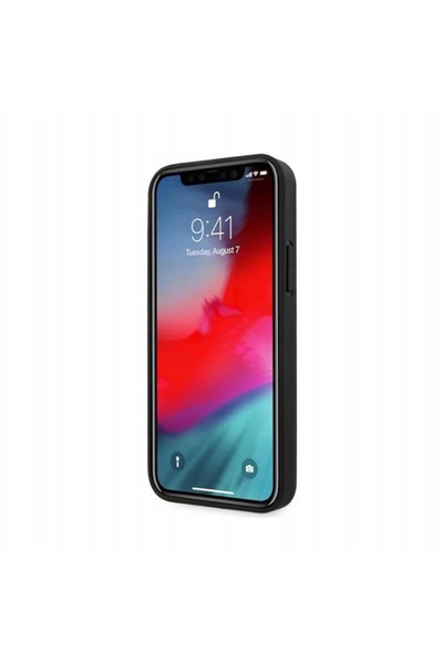 BMW Husă rigidă din piele BMHCP12MRSCSK pentru Apple iPhone 12/12 Pro 6,1 "