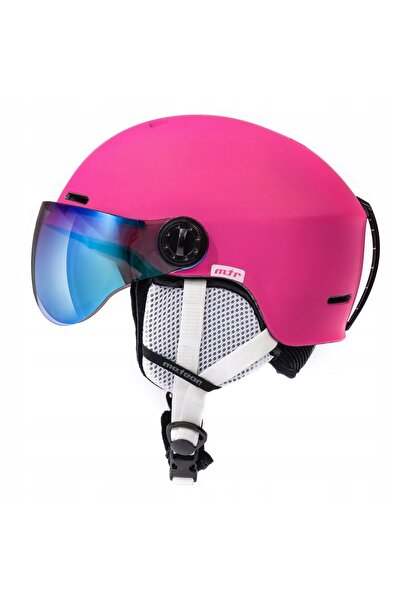 Meteor Cască de skateboard și snowboard cu vizor FALVEN M 55-58 filtru S2 reg...