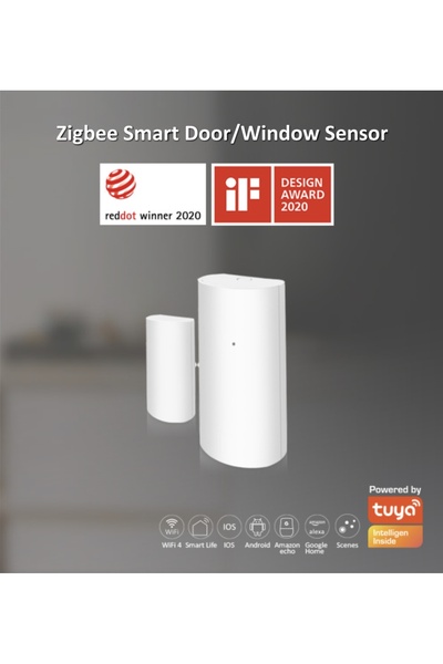NO BRAND NOUS E3 senzor de ușă și fereastră inteligent ZigBee