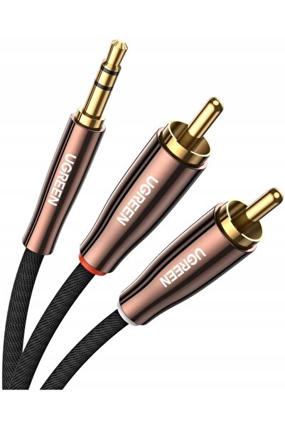 Ugreen Cablu 2x RCA la Jack 3.5mm 1m pentru amplificator audio Excelent