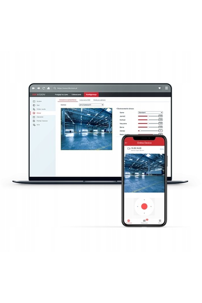 Hikvision 8x înregistrator IP PoE pentru camere IP Hilook prin aplicația HikC...