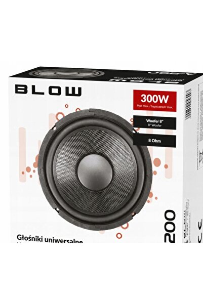 Blow Putere puternică 300W 4 Ohmi Difuzor audio auto woofer de bas de 8 inch ...