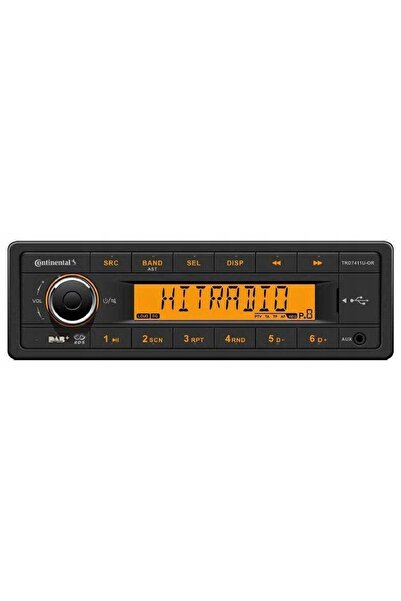 Continental TRD7411U-OR Radio auto retro clasic DAB+ AUX MP3
