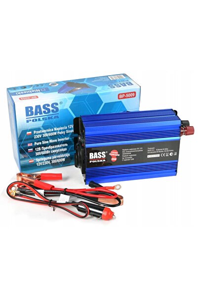 NO BRAND POLSKA BASS POWER INVERTER 12V 230V INVERTER AUTO 300/600W ONDULĂRI ...