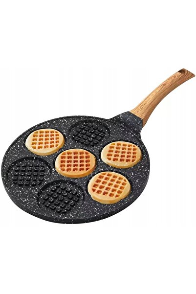 Kinghoff Tigaie grill pentru clătite, clătite, gofri, inducție, gaz