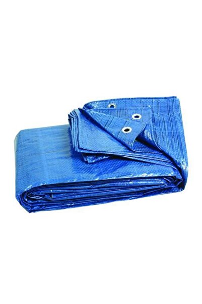 NO BRAND PLANDEKA 6X8 Prelată de protecție albastră, rezistentă, impermeabilă