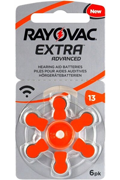 NO BRAND 60x Baterii tip pastilă pentru aparate auditive 13 / PR48 1.45V