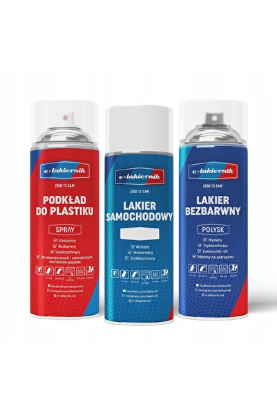 NO BRAND Kit vopsea spray auto pentru bara de protecție BMW A08 Silbergrau