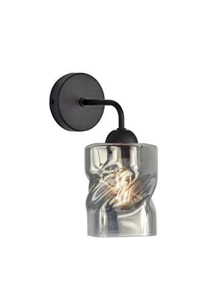 NO BRAND Lampă de perete Candellux Lighting negru, gri E27 60 W