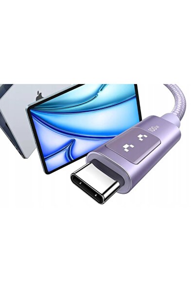 NO BRAND UGREEN CABLU USB-C LA USB-C 2M 100W PENTRU MACBOOKA TELEFONE ÎNCĂRCA...