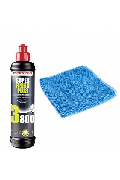 Menzerna SFP 3800 Pastă de lustruit pentru vopsea auto + Alcool izopropilic IPA