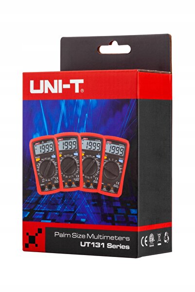 unı-t Tester de tensiune Detector de curent pentru baterii Multimetru UT131B ...