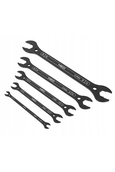 NEO Tools NEO KEY CHEI INELARE SUPER SUBȚIRI CU CAPETE DUBLATE 4 ÎN 1, SET 6 ...