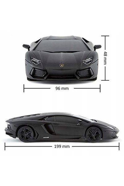 CMJ RC CARS Mașină cu telecomandă AVENTADOR la scară 1:24, perfectă pentru un...