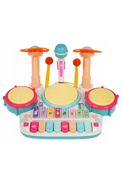 Ramiz Jucărie interactivă instrument muzical pian de percuție cu 3+ sunete