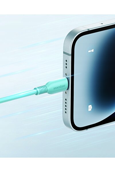 NO BRAND INNOSTYLE CABLU USB-C LIGHTNING MFI ÎNCĂRCARE RAPIDĂ PENTRU IPHONE K...