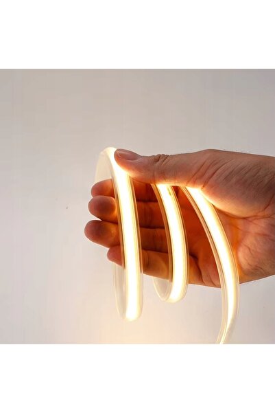 NO BRAND Bandă LED Neon COB 220 V, 230 V, 100 m, 3000 K, ALB CALD, rezistentă...