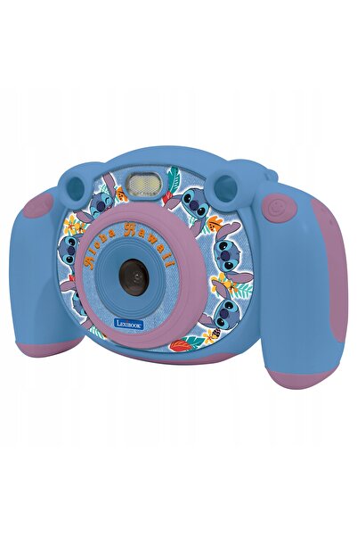 LEXIBOOK Cameră foto Stitch Disney cu cameră HD pentru copii