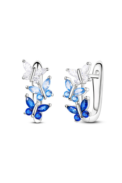 Choice9 KTE439 Butterfly Series Pendant Earrings Original 925 Sterling Silver...