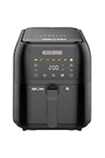 BLACK +DECKER Digital Air Fryer, 1700W, 8 Litres Family-Sized Capacity, 7 Pre...