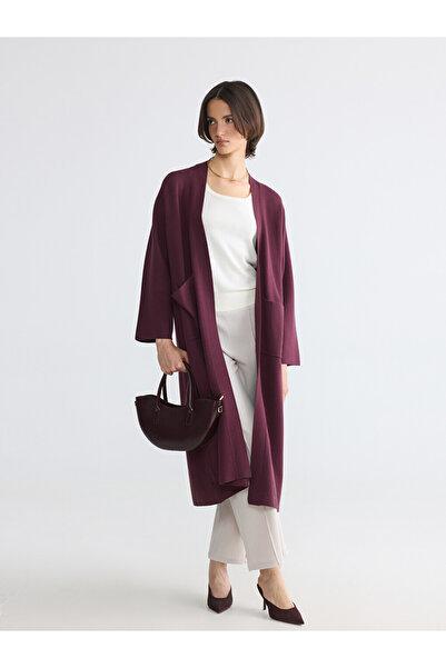 LC Waikiki Shawl Collar Oversize Women's Knitwear Cardigan