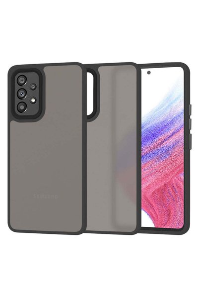 Techsuit Калъф за Samsung Galaxy A53 5G, серия HaloFrost, черен - черен