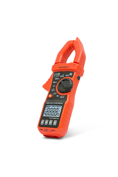 Maxwell Clește ampermetric digital True RMS AC/DC