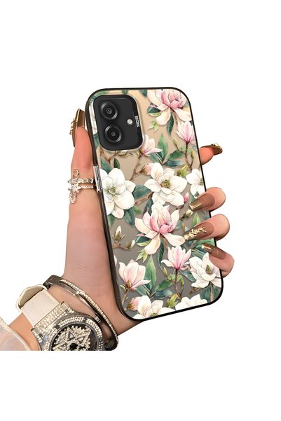ucuc Samsung Galaxy A07 4g Compatible Hard Acrylic Back Silicone Edge Lens Pr...