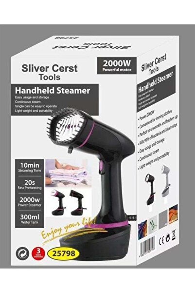 Silver Crest Silver Cerst Handheld Steam Iron for Clothes with 20-Second Fast...
