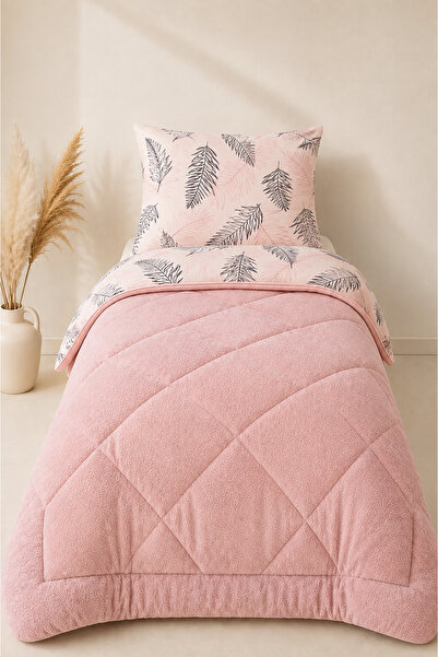 İlay home concept Single 4-Piece Wellsoft Sleeping Set with Fleece, Plush Ful...