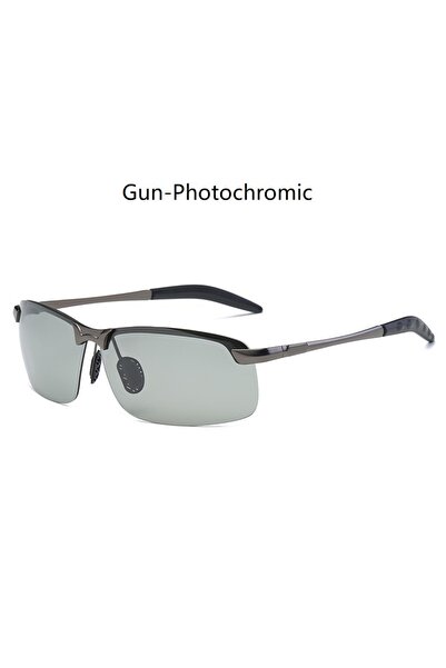 Choice yj-Gun-Photochrom Photochromic Polarized UV400 Sunglasses, Day Vision ...
