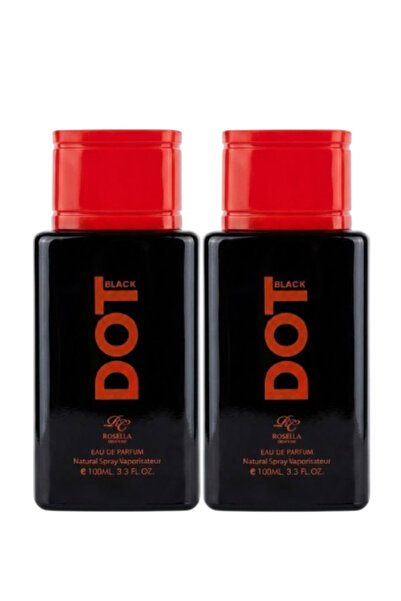 ROSELLA قطعتان من عطر دوت الأسود 100 مل