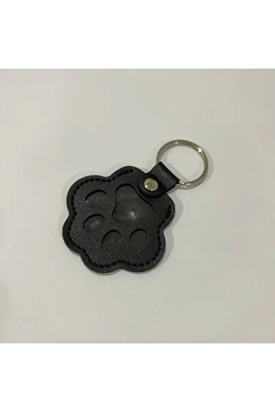 Choice6 black Dog Hair Collector Leather Keychain Pet Fur Storage Pendant Cha...