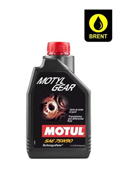 Motul MOTYLGEAR 75W-90 Gear Oil 1L Technosynthese Gearbox & Differential Fluid