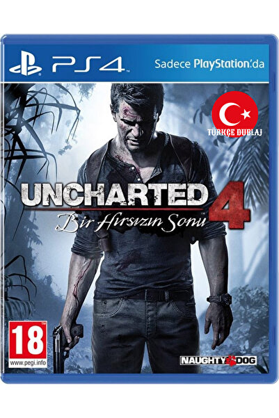 Naughty Dog UNCHARTED™: Bir Hırsızın Sonu Ps4 ve Ps5 Uyumlu Türkçe Dublaj