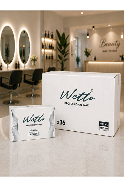 Wetto Kalıp Ağda 400ml Azulen (Yeşil) 36'lı Paket
