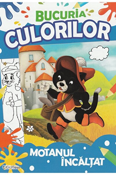 ERC PRESS Bucuria culorilor. Motanul incaltat