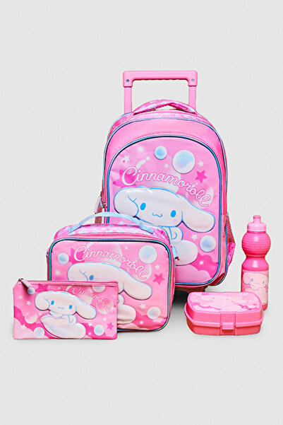 R&B 5 Pack Cinnamoroll Print Backpack Set - 16"