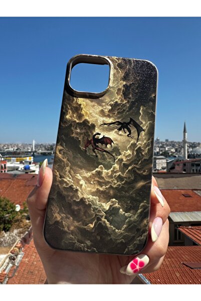 Mobildizayn Redmi 13C Uyumlu Baskılı Siyah Renkli Telefon Kılıfı K274
