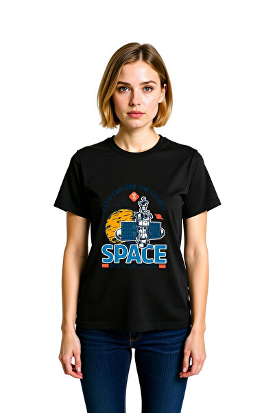 PayBuy Tricou pentru femei cu imprimeu Space Adventure 1975 Explore the Galaxy