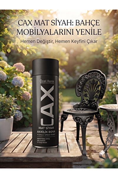 caxcolors CAX Rengi Akrilik Sprey Boya 400ml - Ahşap Bahçe Mobilyası ve Hobi ...