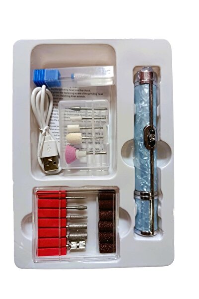madam shushu Yeni Nesil Manikür Pedikür Tırnak 12 Başlıklı Elektrikli Törpü B...