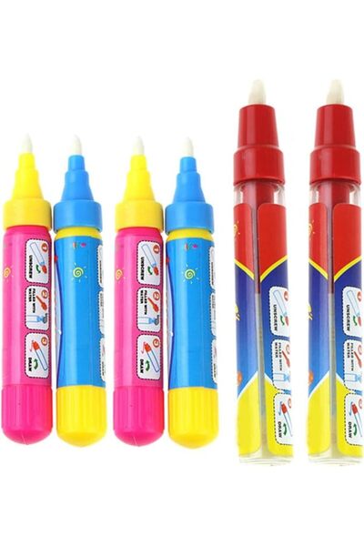 Jenilily Water Doodle Toy Pens Replacement Water Pen, Drawing Template Stamp ...