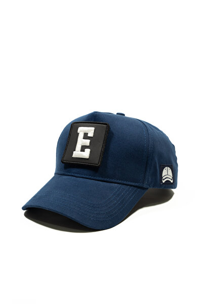 all hats Replaceable Patch Hat with Letter E Patch Detail |   Meshless Flat T...