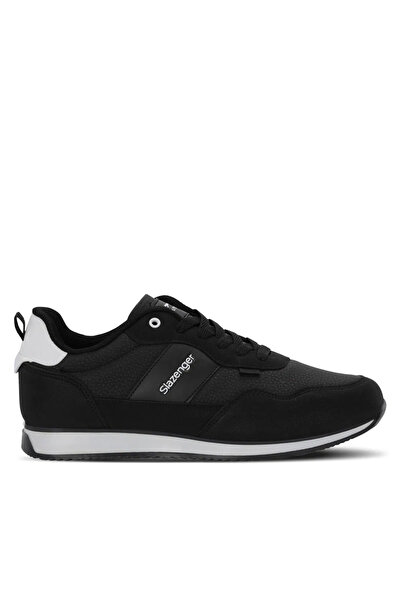 Slazenger حذاء رياضي رجالي أسود/أبيض من ONSET I