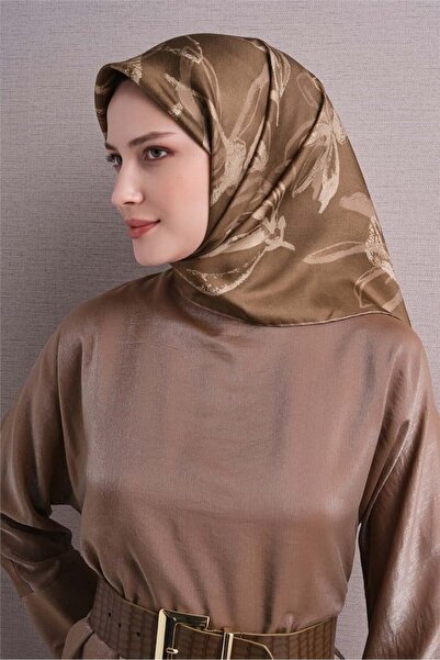 Armine Satin Silk Scarf 9600D-82